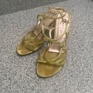 Used Green M by Mainelli Heels